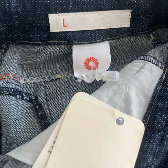 Akdmks Denim Mini Skirt with Colorful Stitching - Picture 11 of 13